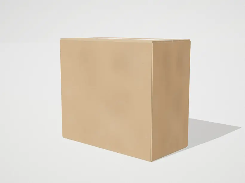 Corrugated box 12.2 × 6.1 × 10.65 in