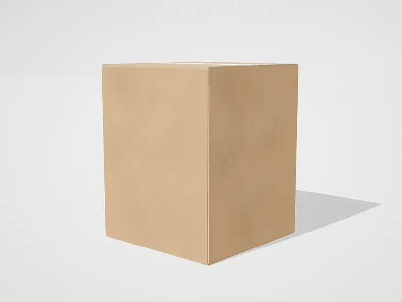 Corrugated box 11 × 11 × 13.71 in