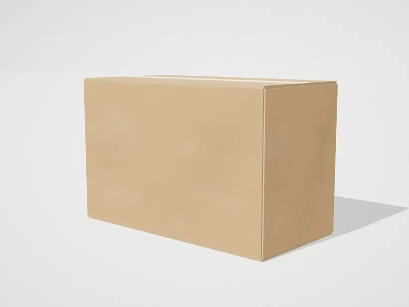 Corrugated box 22 × 11 × 13.71 in
