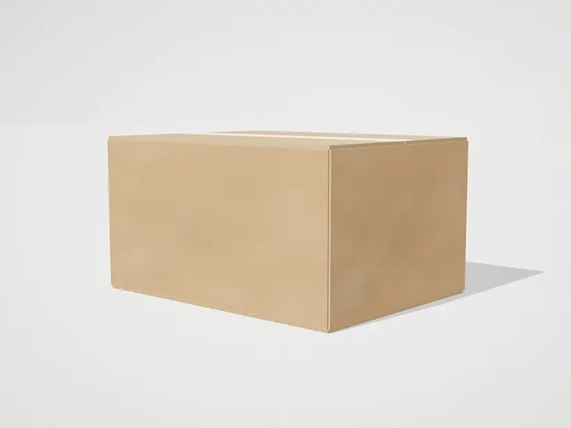 Corrugated box 21 × 16 × 11 in