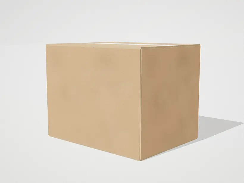 Corrugated box 21 × 16 × 16 in