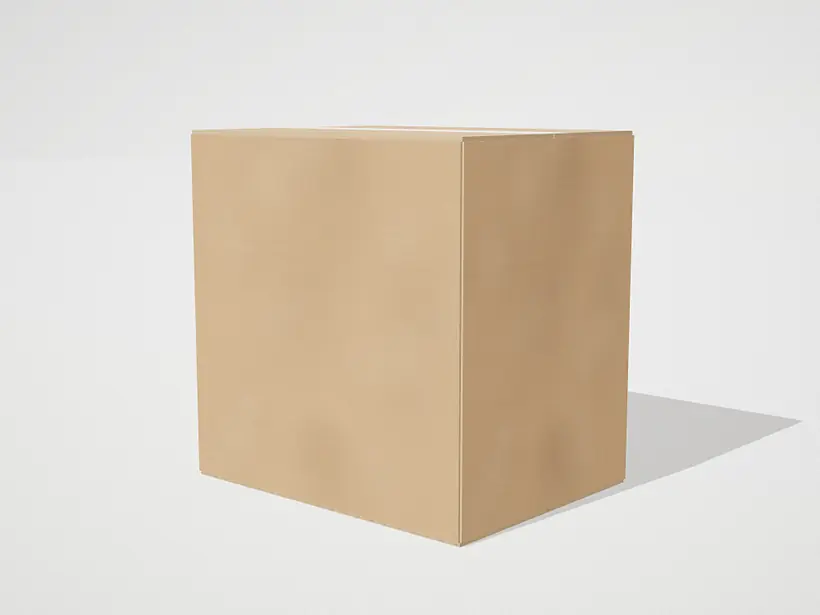 Corrugated box 21 × 16 × 21 in