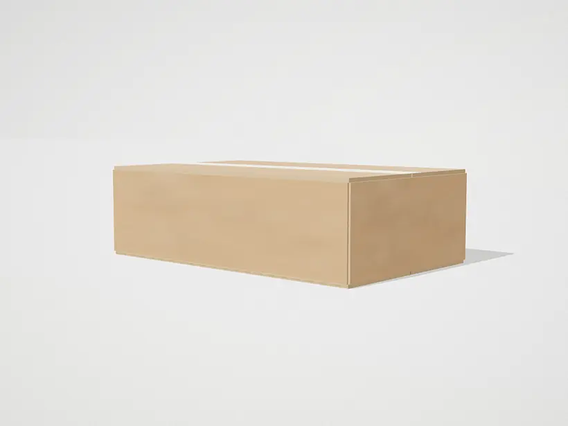 Corrugated box 36 × 22 × 10 in