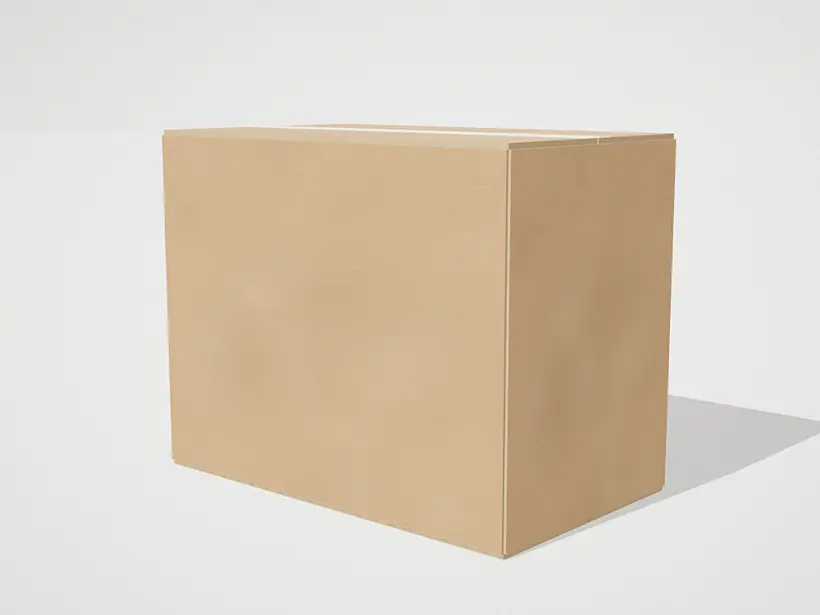 Corrugated box 27 × 16 × 21 in