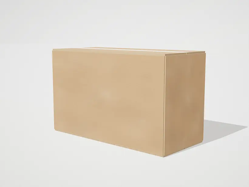 Corrugated box 36 × 16 × 21 in