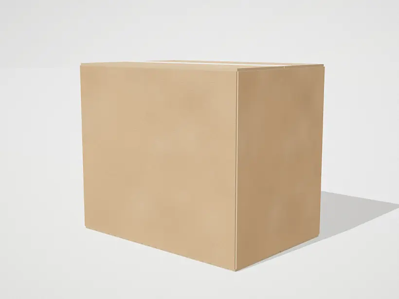 Corrugated box 31 × 21 × 26 in