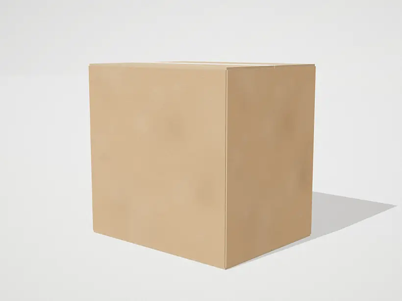 Corrugated box 28.25 × 22 × 27.25 in
